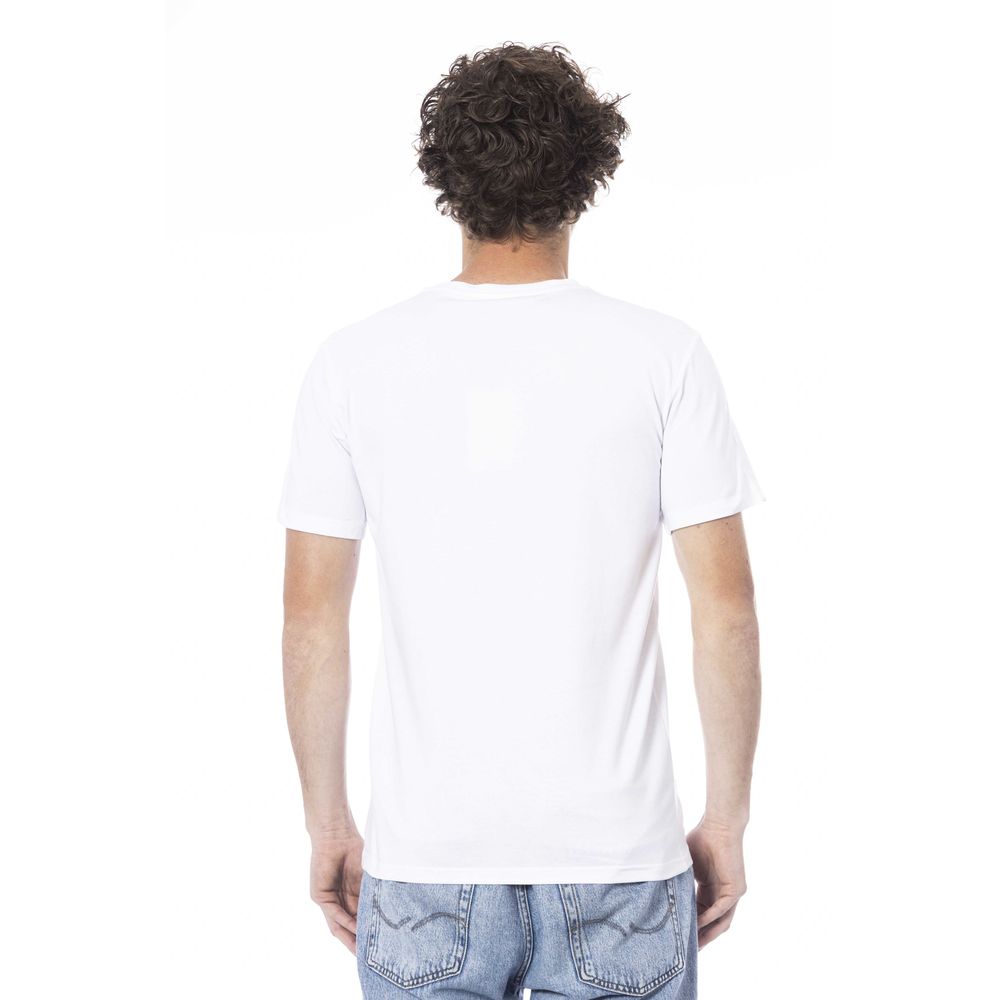 Iceberg White Cotton Men T-Shirt