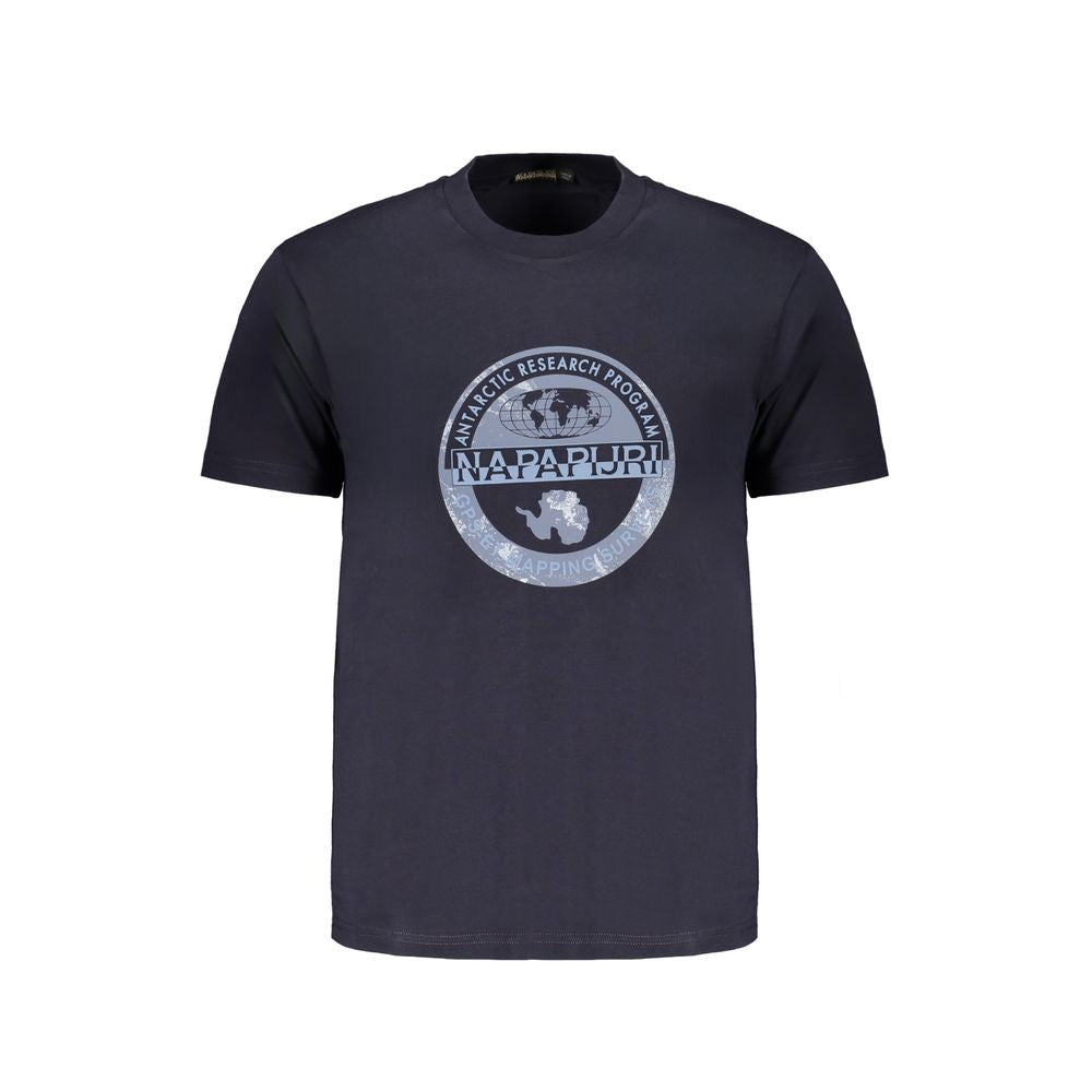 Napapijri Blue Cotton T-Shirt