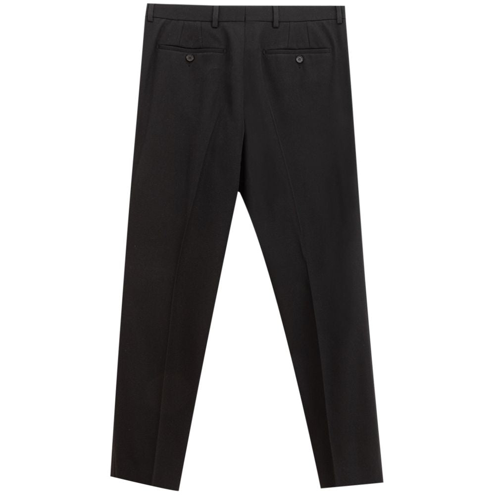 Burberry Black Wool Jeans &amp; Pant