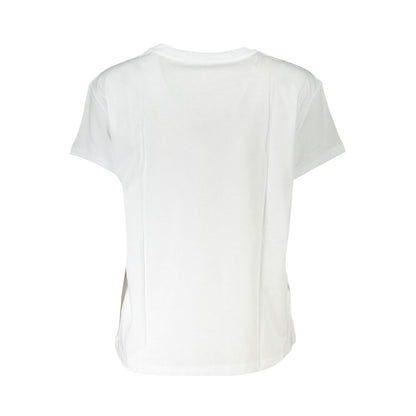 Patrizia Pepe White Cotton Tops &amp; T-Shirt