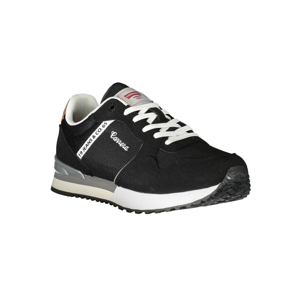 Carrera Black Polyester Sneaker