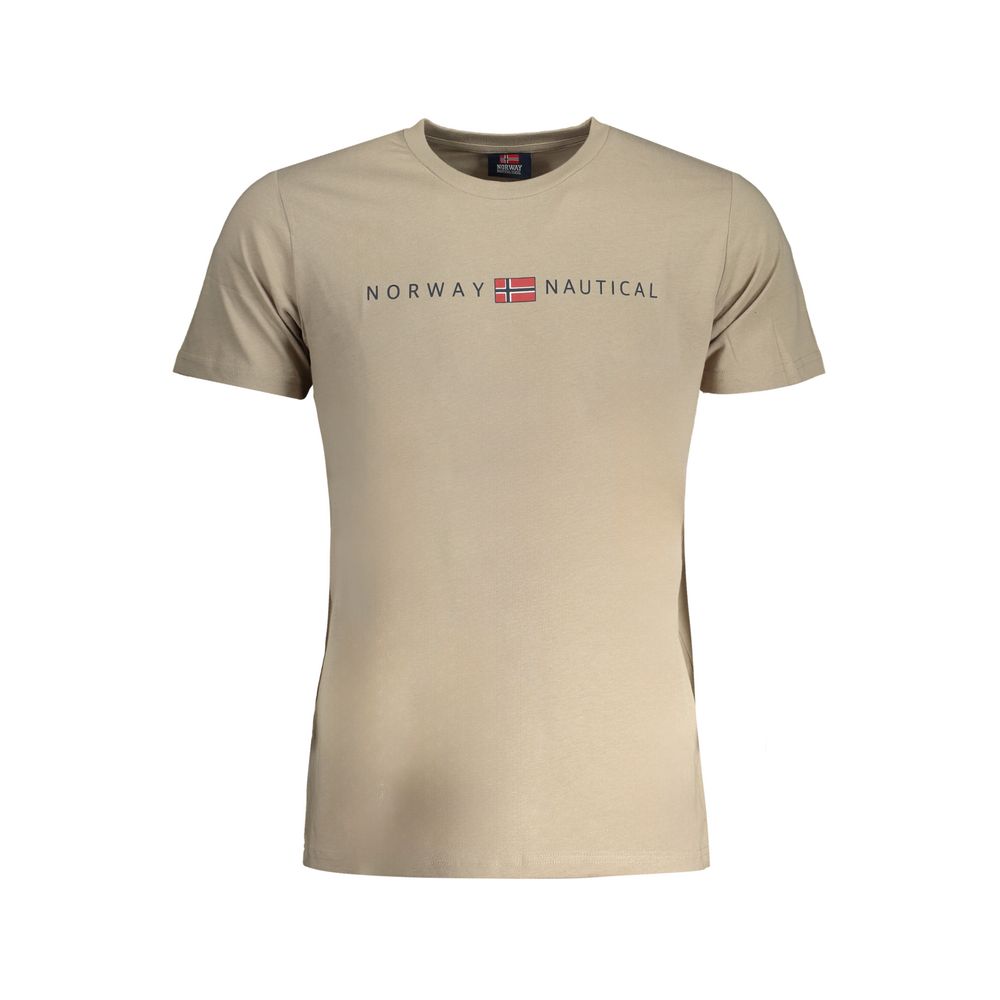 Norway 1963 Beige Cotton T-Shirt