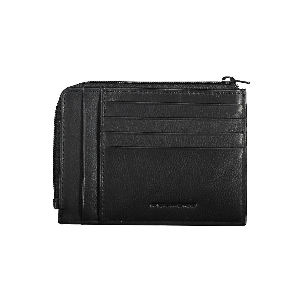 Piquadro &quot;Black Leather Men Wallet&quot;