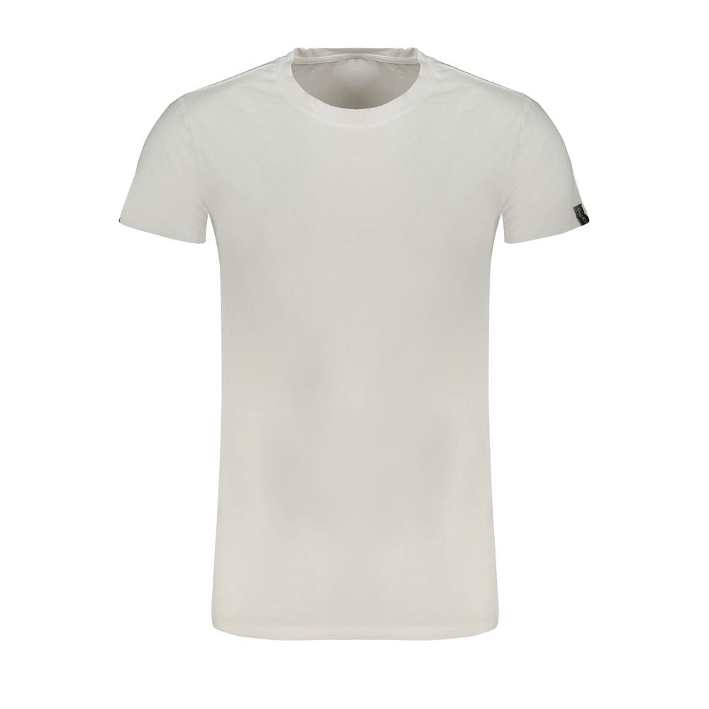 Gaudi White Cotton T-Shirt