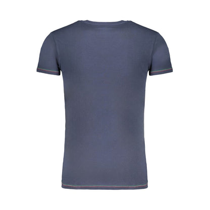 Aeronautica Militare Blue Cotton T-Shirt