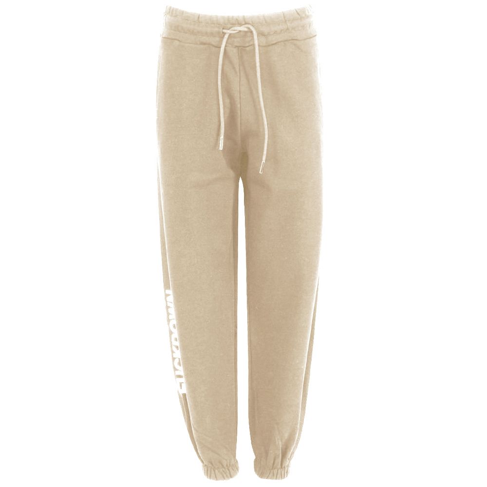 Comme Des Fuckdown Beige Cotton Jeans &amp; Pant