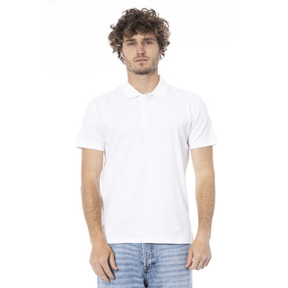 Iceberg White Cotton Men Polo