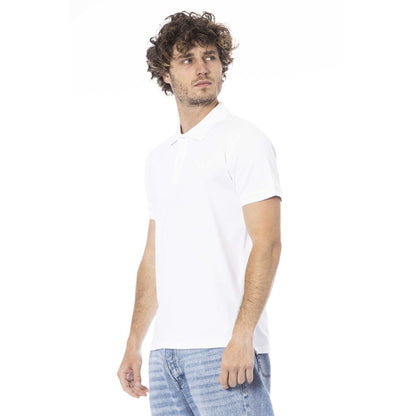 Iceberg White Cotton Men Polo