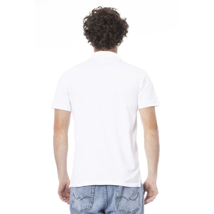 Iceberg White Cotton Men Polo