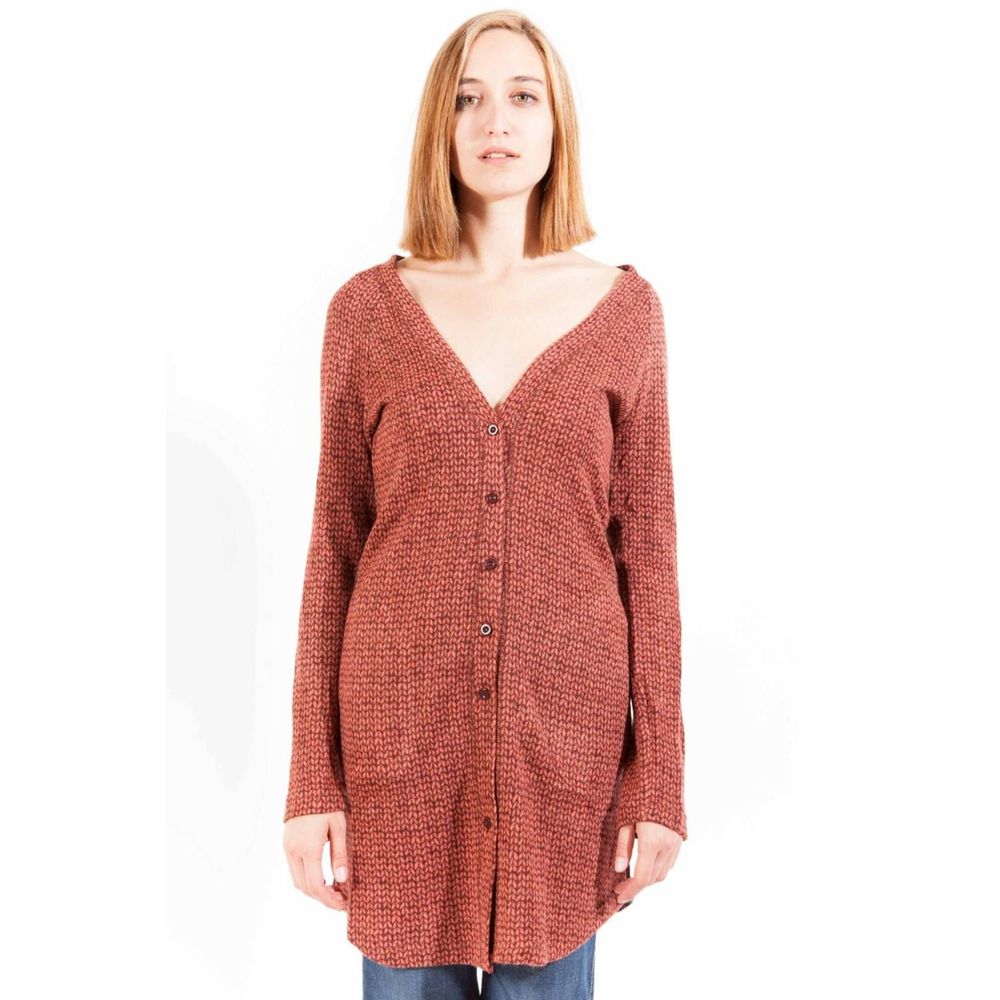 Lavand. Red Acrylic Sweater