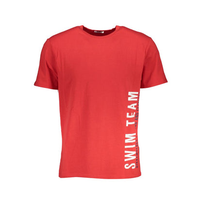 Bikkembergs Red Cotton T-Shirt