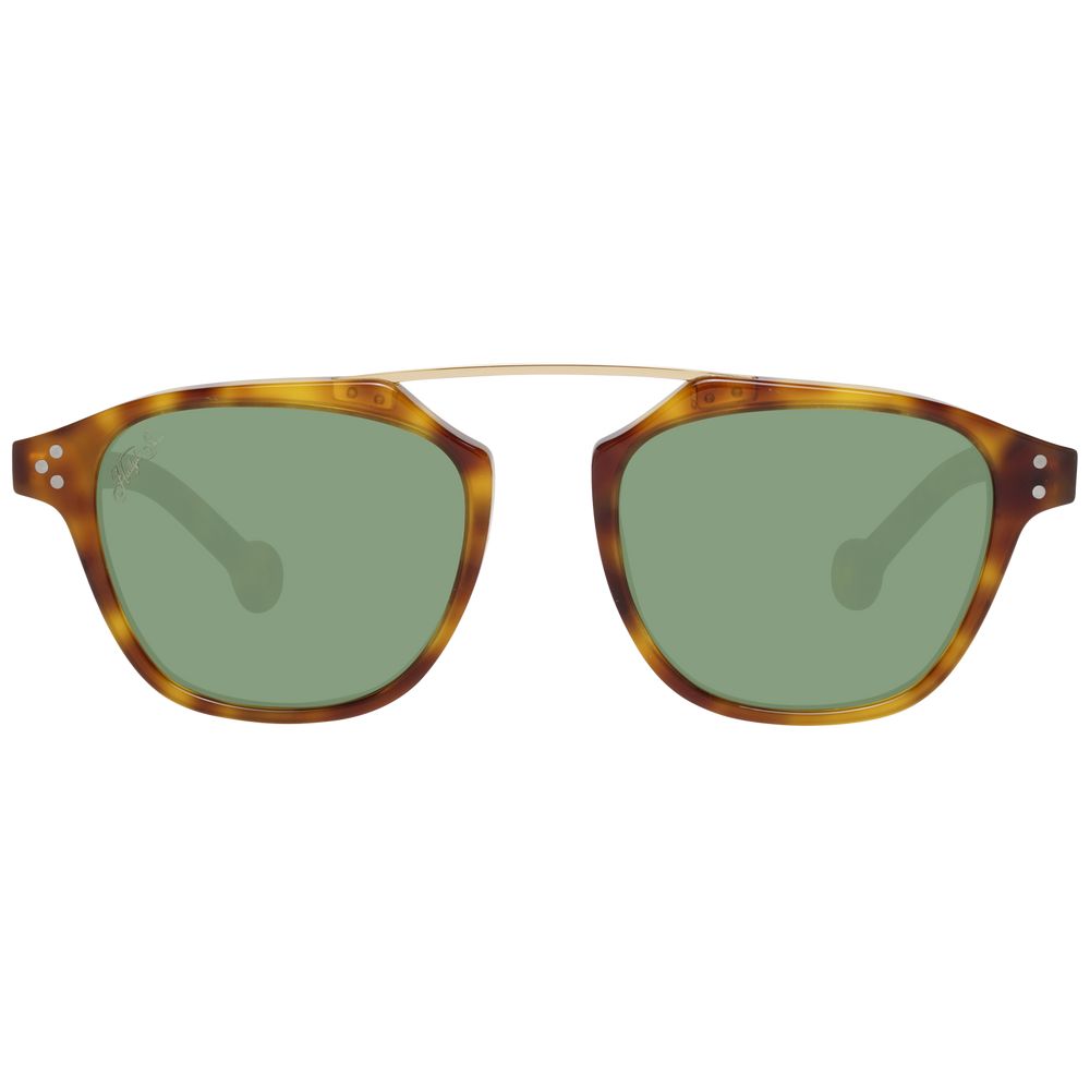 Hally &amp; Son Brown Unisex Sunglasses