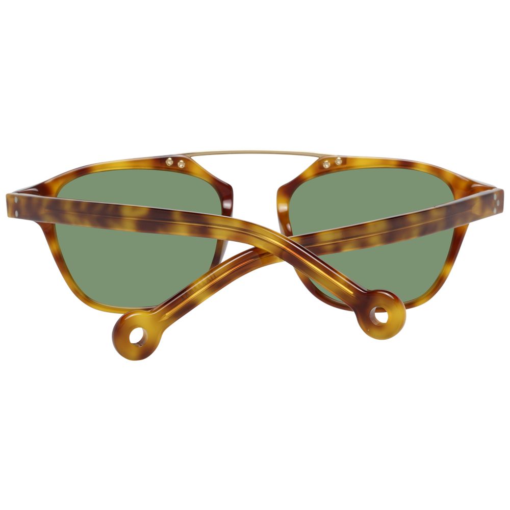 Hally &amp; Son Brown Unisex Sunglasses