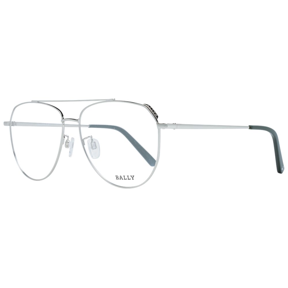 Bally Silver Unisex Optical Frames