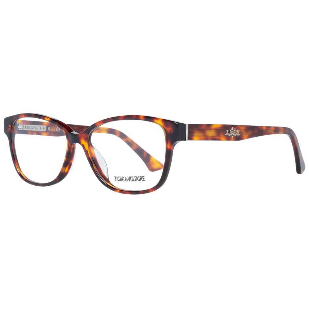 Zadig &amp; Voltaire Brown Unisex Optical Frames