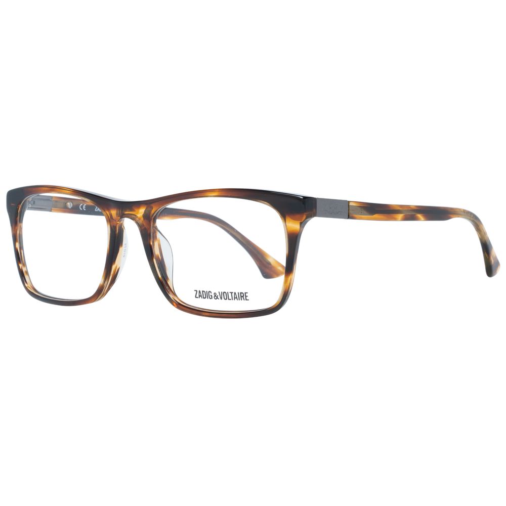 Zadig &amp; Voltaire Brown Men Optical Frames