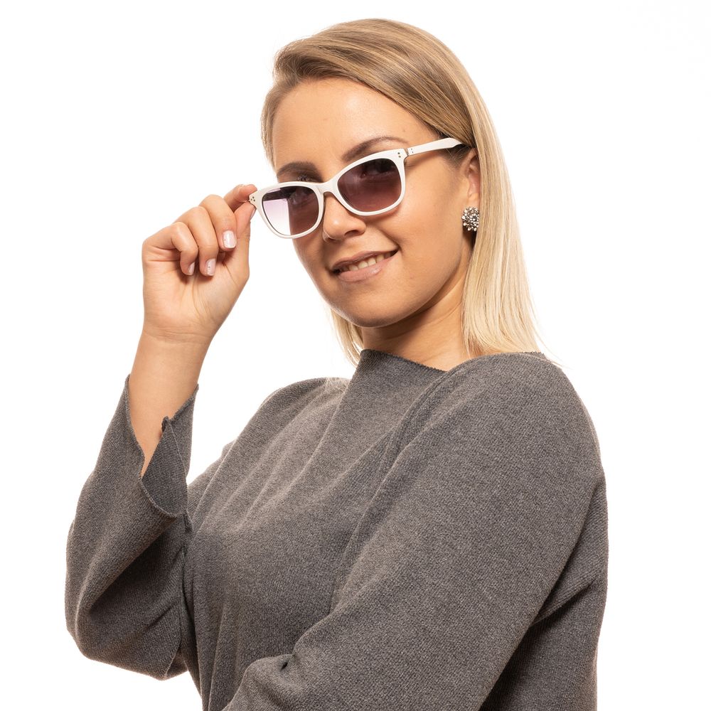 Hally &amp; Son White Women Sunglasses