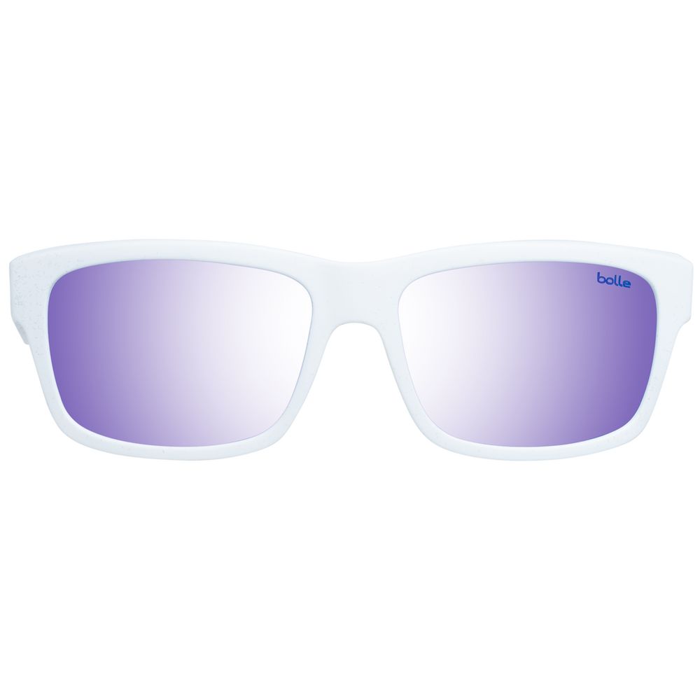 Bolle White Unisex Sunglasses