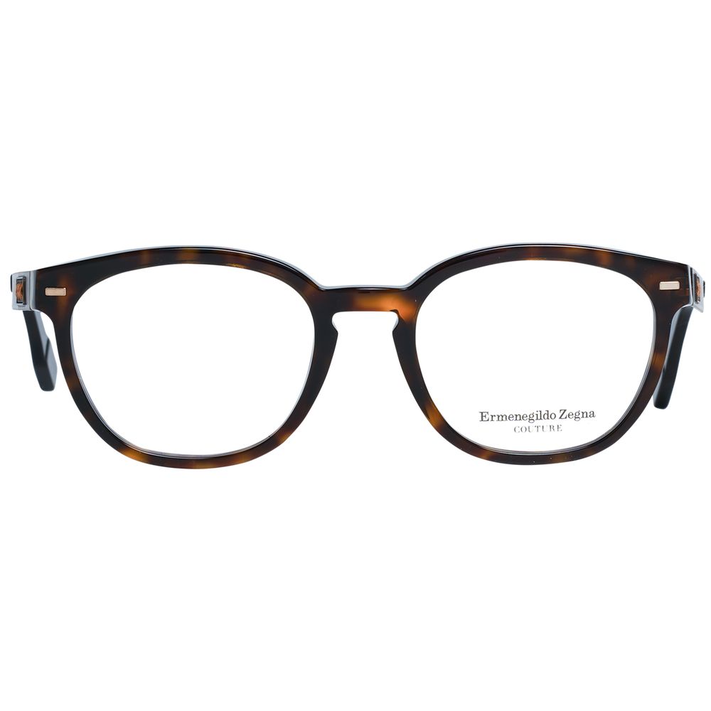 Zegna Couture Brown Men Optical Frames