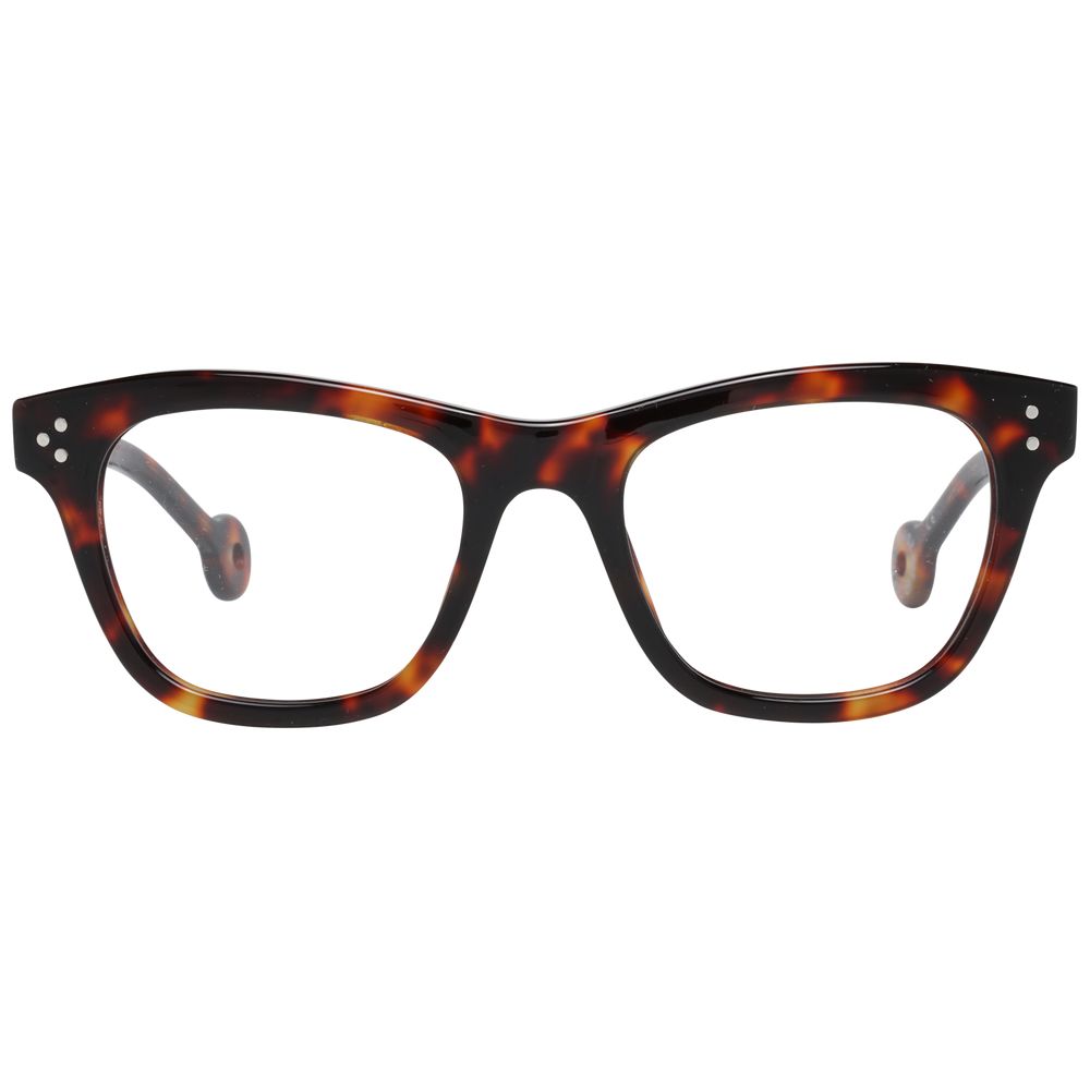 Hally &amp; Son Brown Unisex Optical Frames