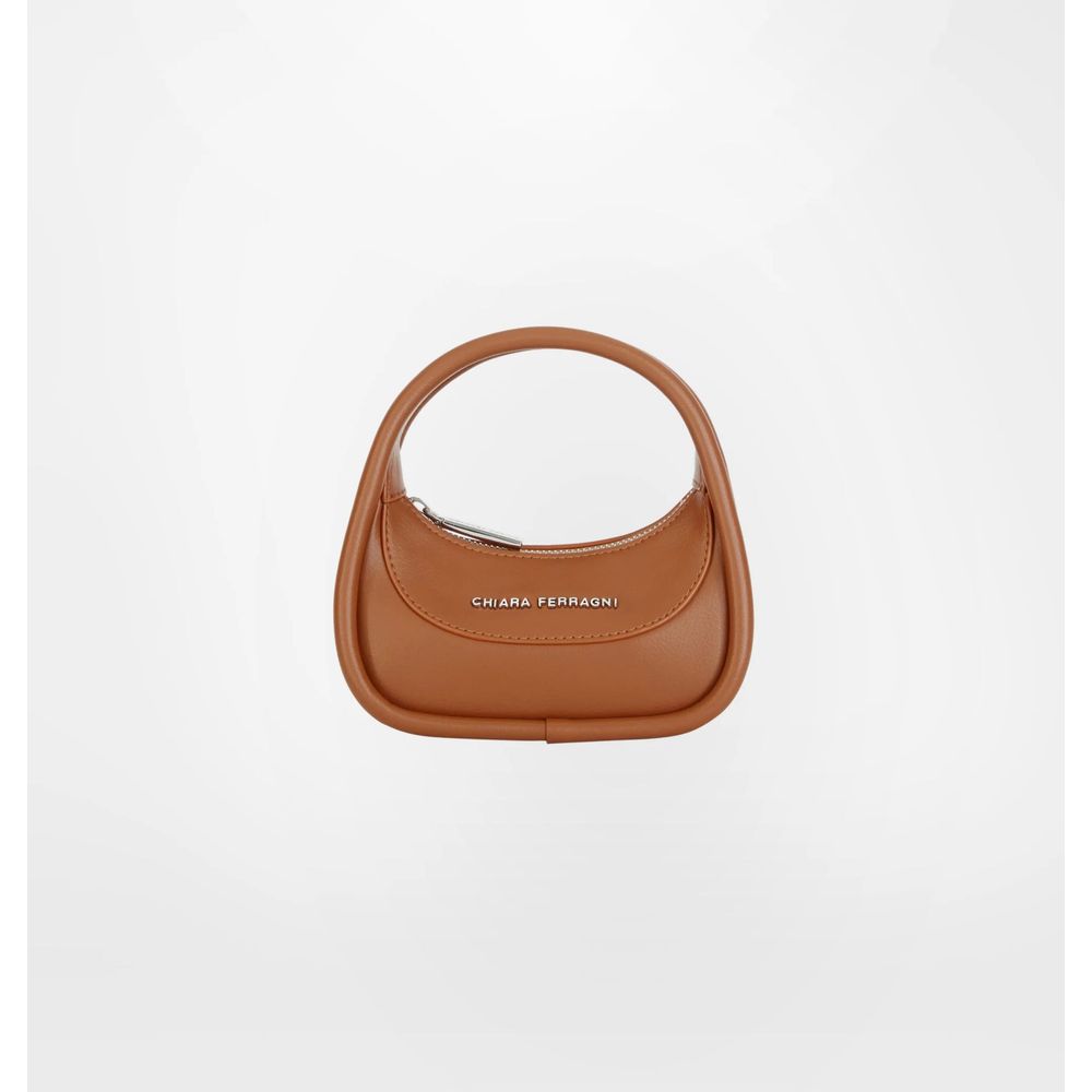 Chiara Ferragni Brown Polyester Women Handbag