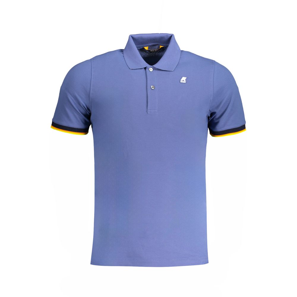 K-WAY Blue Cotton Polo Shirt