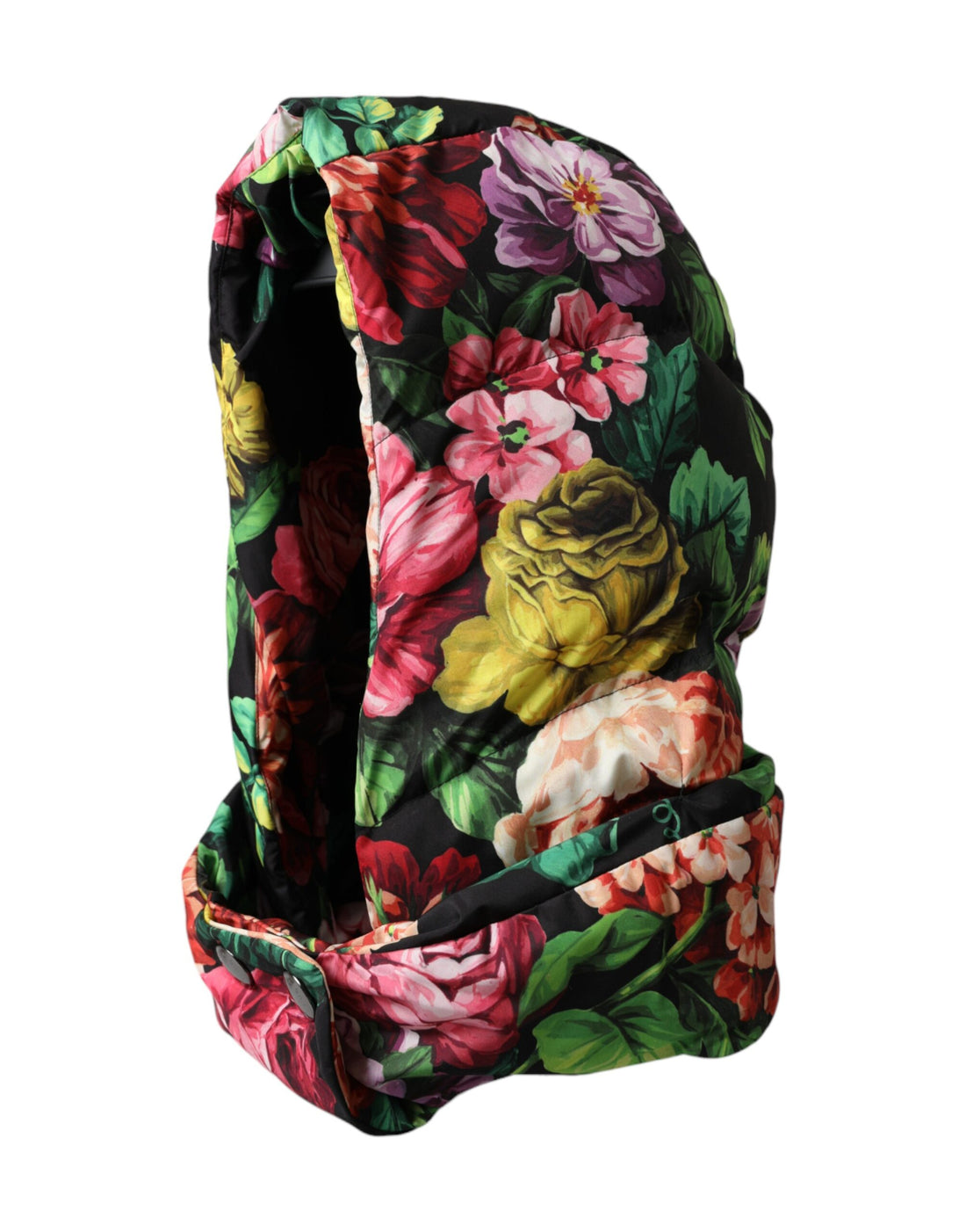 Dolce &amp; Gabbana Hat Multicolor Floral Whole Head Wrap Hat