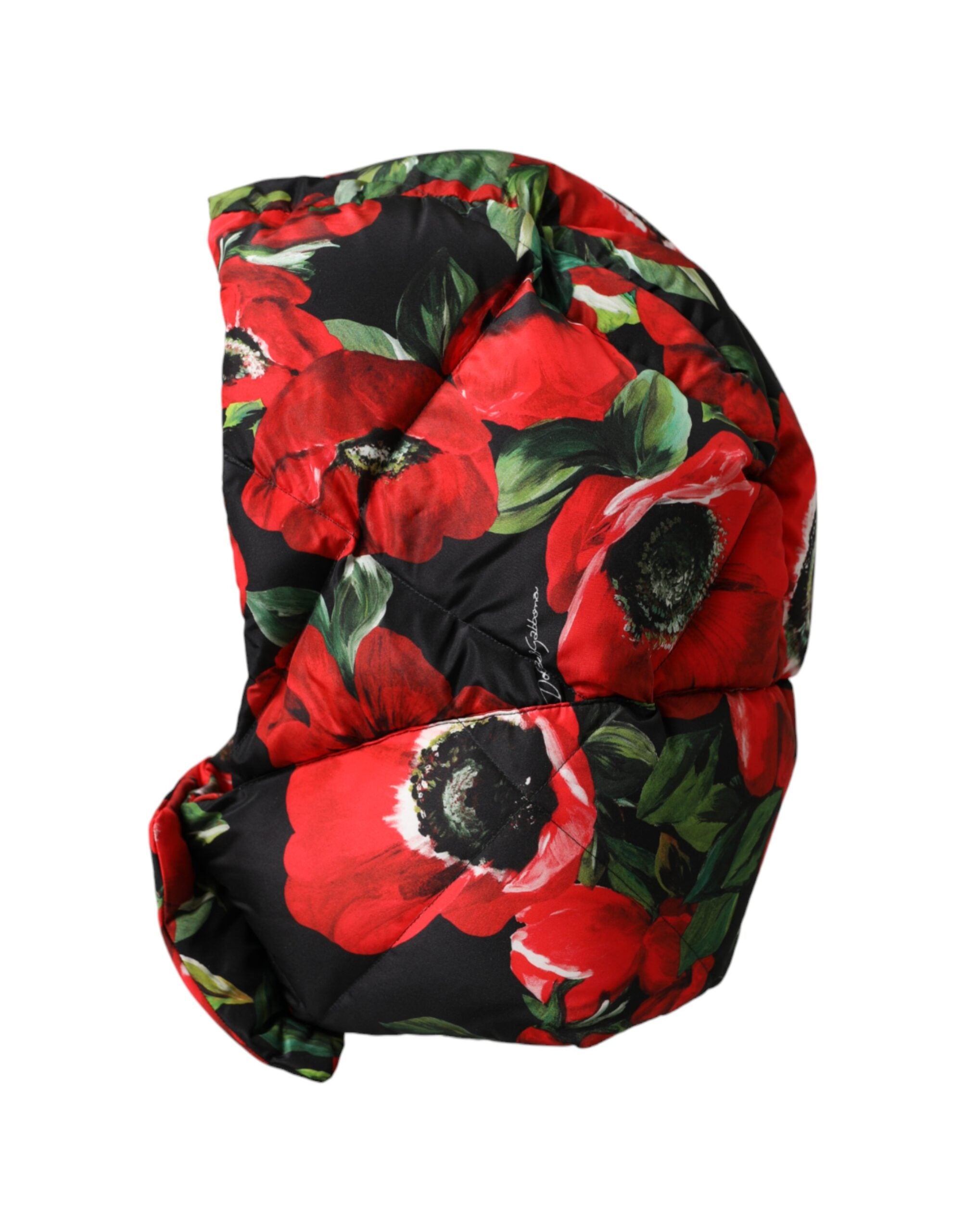 Dolce &amp; Gabbana Multicolor Anemone Whole Head Wrap Hat