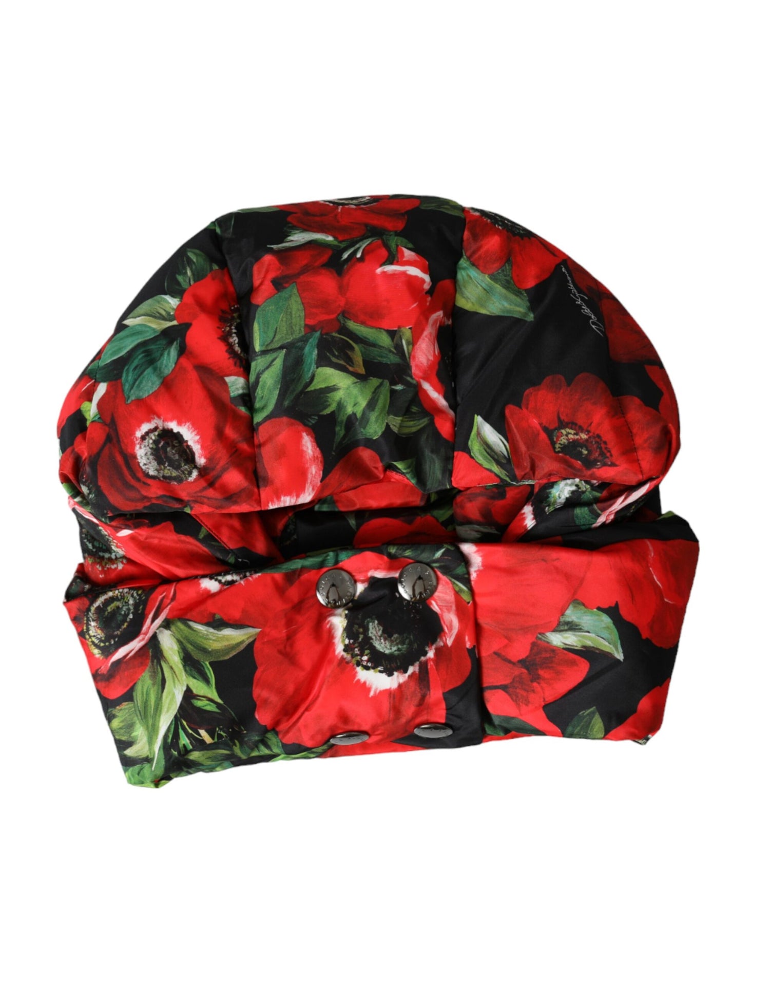 Dolce &amp; Gabbana Multicolor Anemone Whole Head Wrap Hat