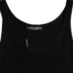 Dolce &amp; Gabbana Black Tank Sleeveless Underwear Men T-shirt