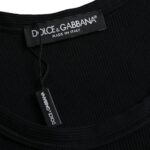 Dolce &amp; Gabbana Black Tank Sleeveless Underwear Men T-shirt