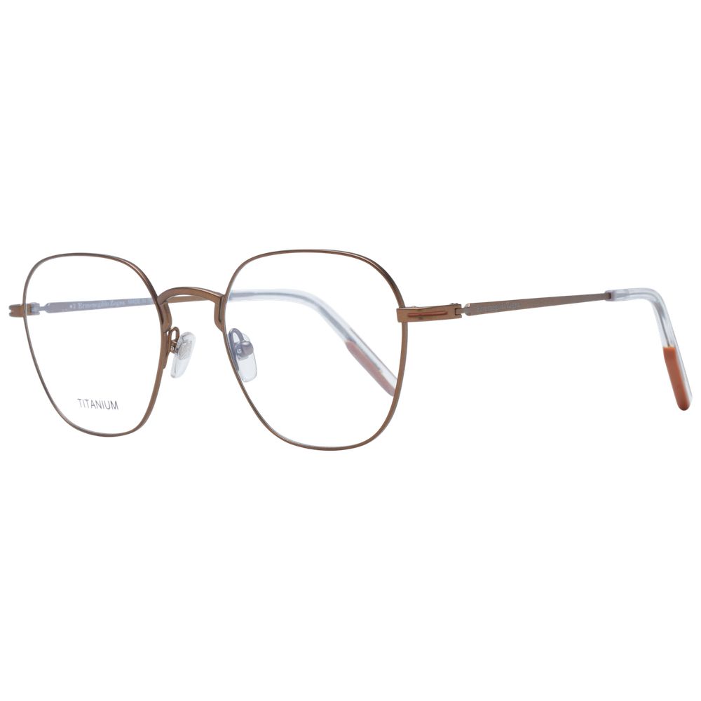 Ermenegildo Zegna Bronze Men Optical Frames