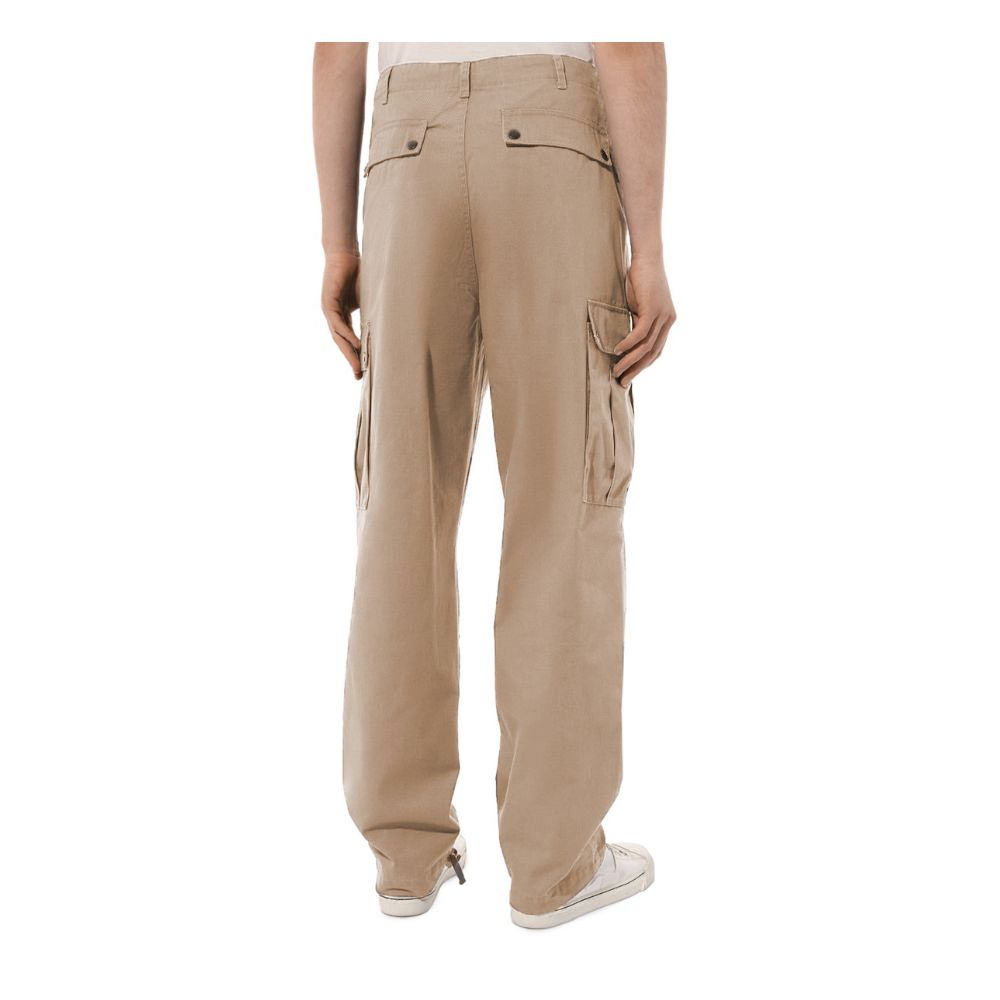 Comme Des Fuckdown Beige Cotton Jeans &amp; Pant