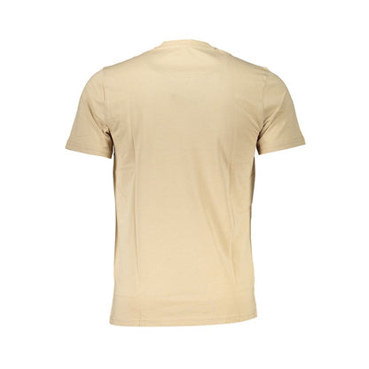 Harmont &amp; Blaine Beige Cotton T-Shirt