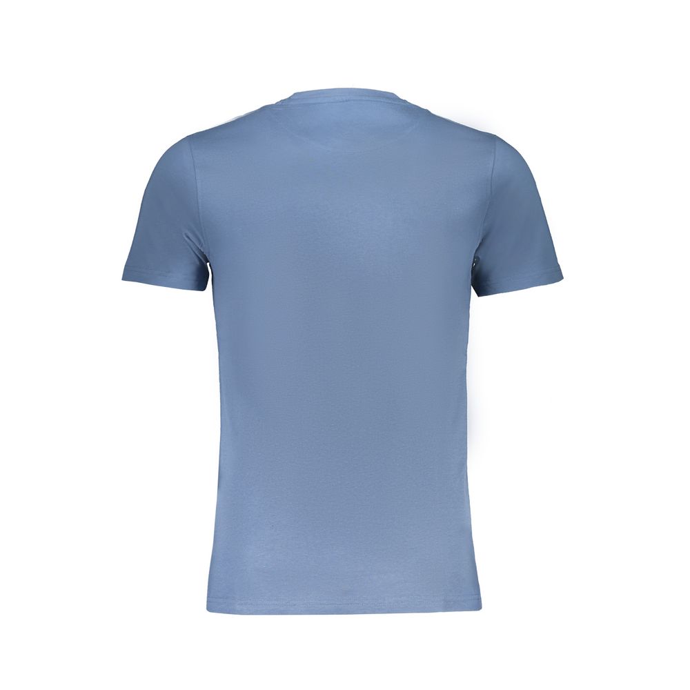 Harmont &amp; Blaine Blue Cotton T-Shirt