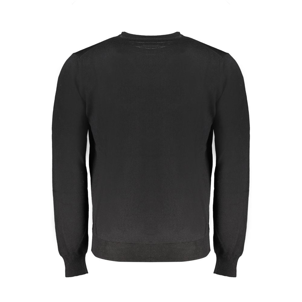 Harmont &amp; Blaine Black Wool Sweater