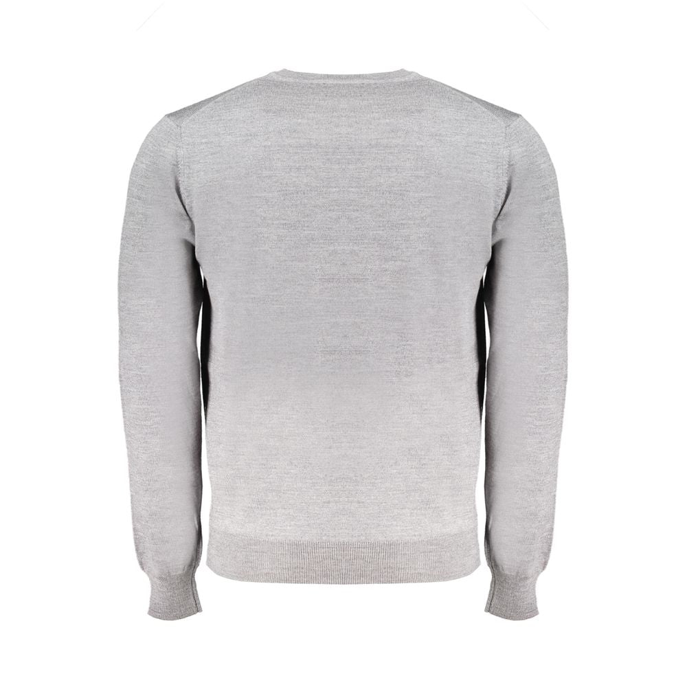 Harmont &amp; Blaine Gray Wool Sweater