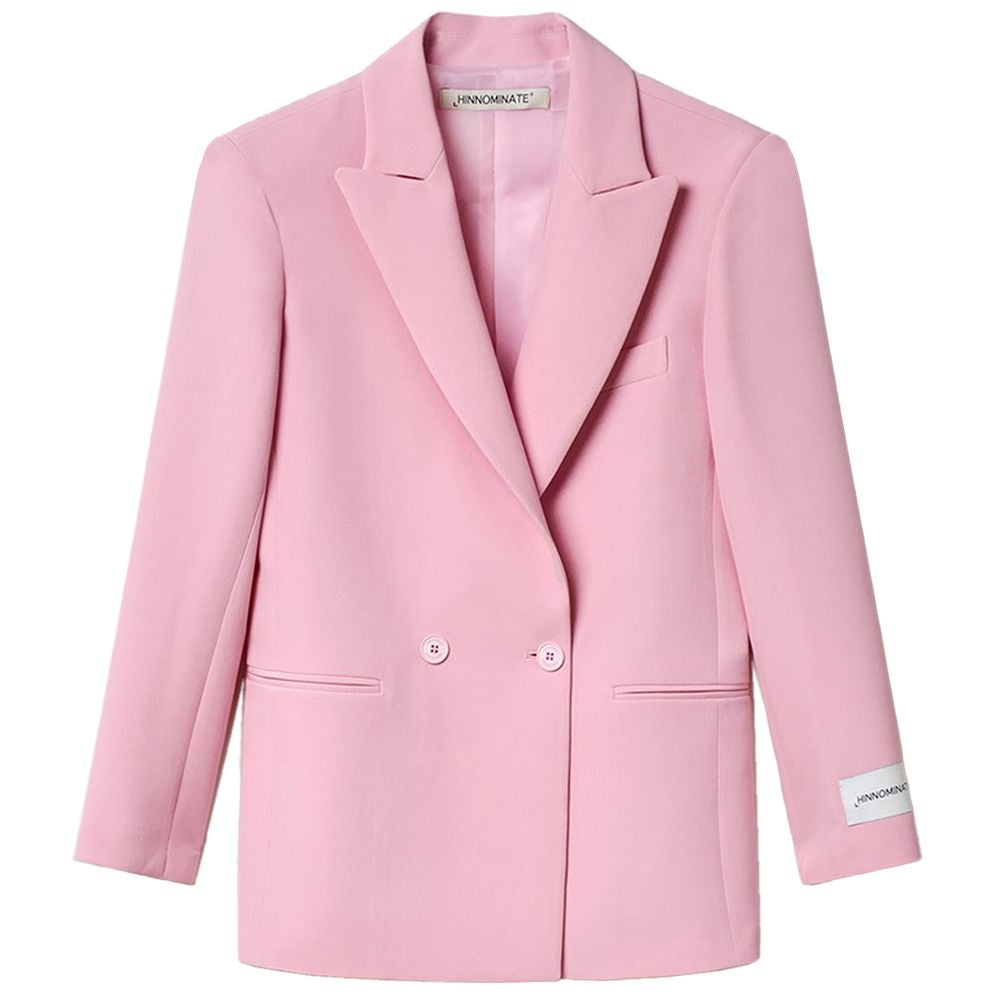 Hinnominate Pink Polyester Suits &amp; Blazer