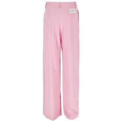 Hinnominate Pink Polyester Jeans &amp; Pant