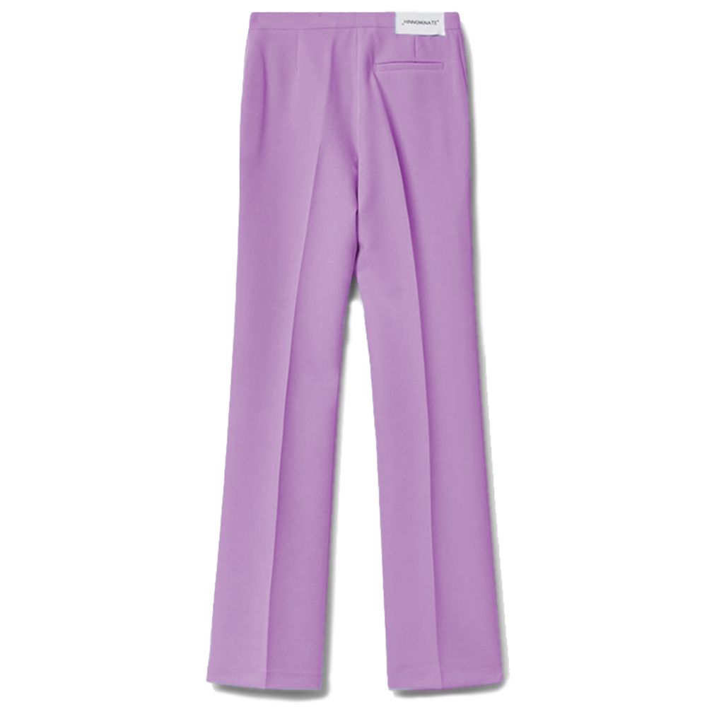 Hinnominate Purple Polyester Jeans &amp; Pant