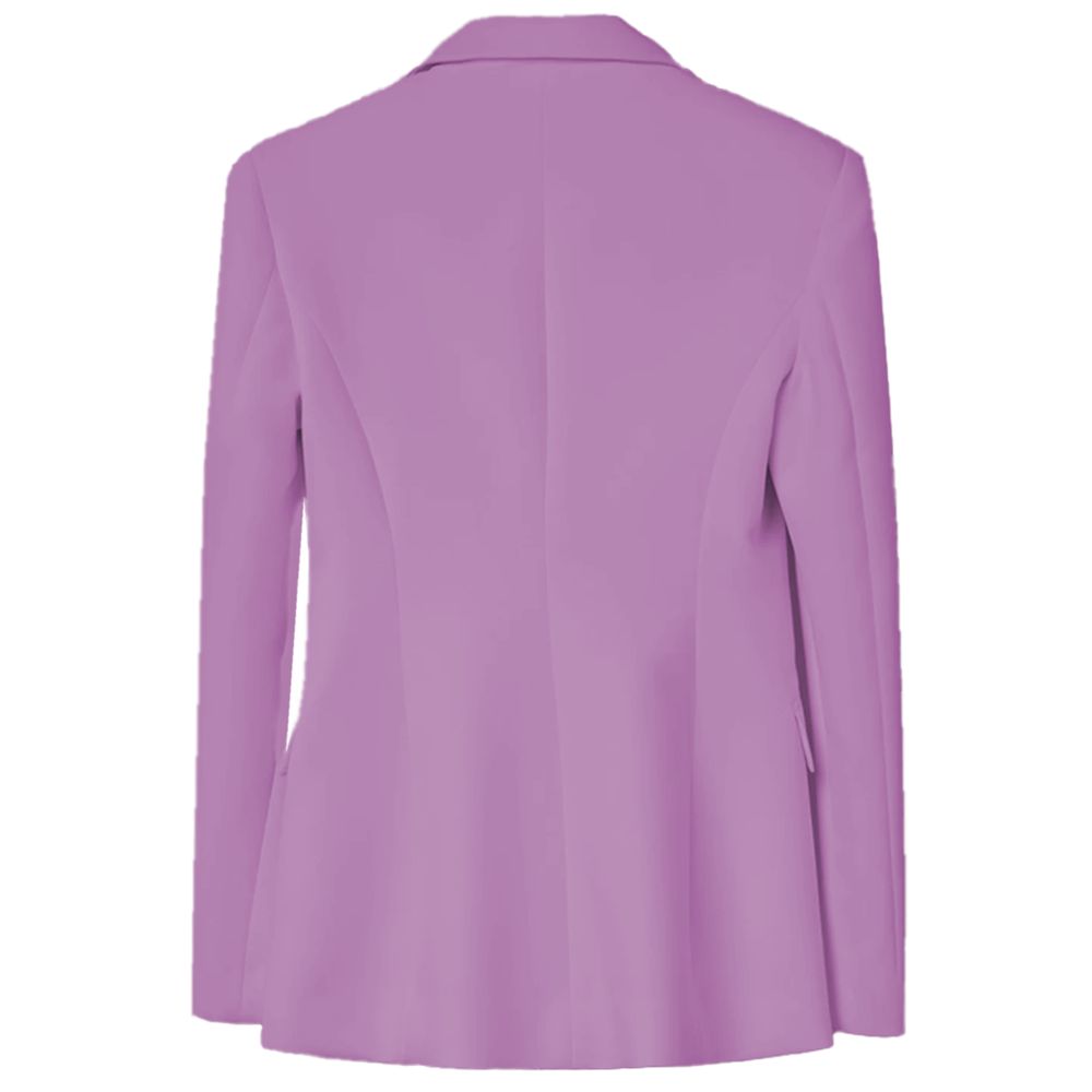 Hinnominate Purple Polyester Suits &amp; Blazer