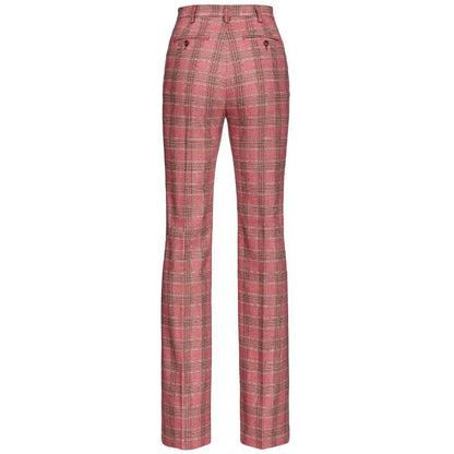 PINKO Red Polyester Jeans &amp; Pant