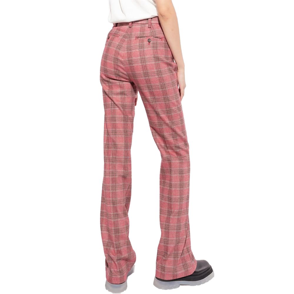 PINKO Red Polyester Jeans &amp; Pant