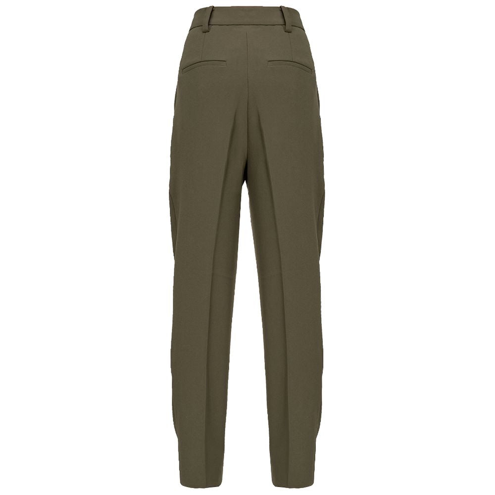 PINKO Green Polyester Jeans &amp; Pant