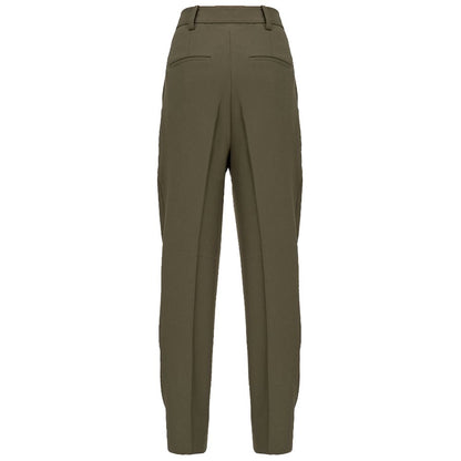 PINKO Green Polyester Jeans &amp; Pant