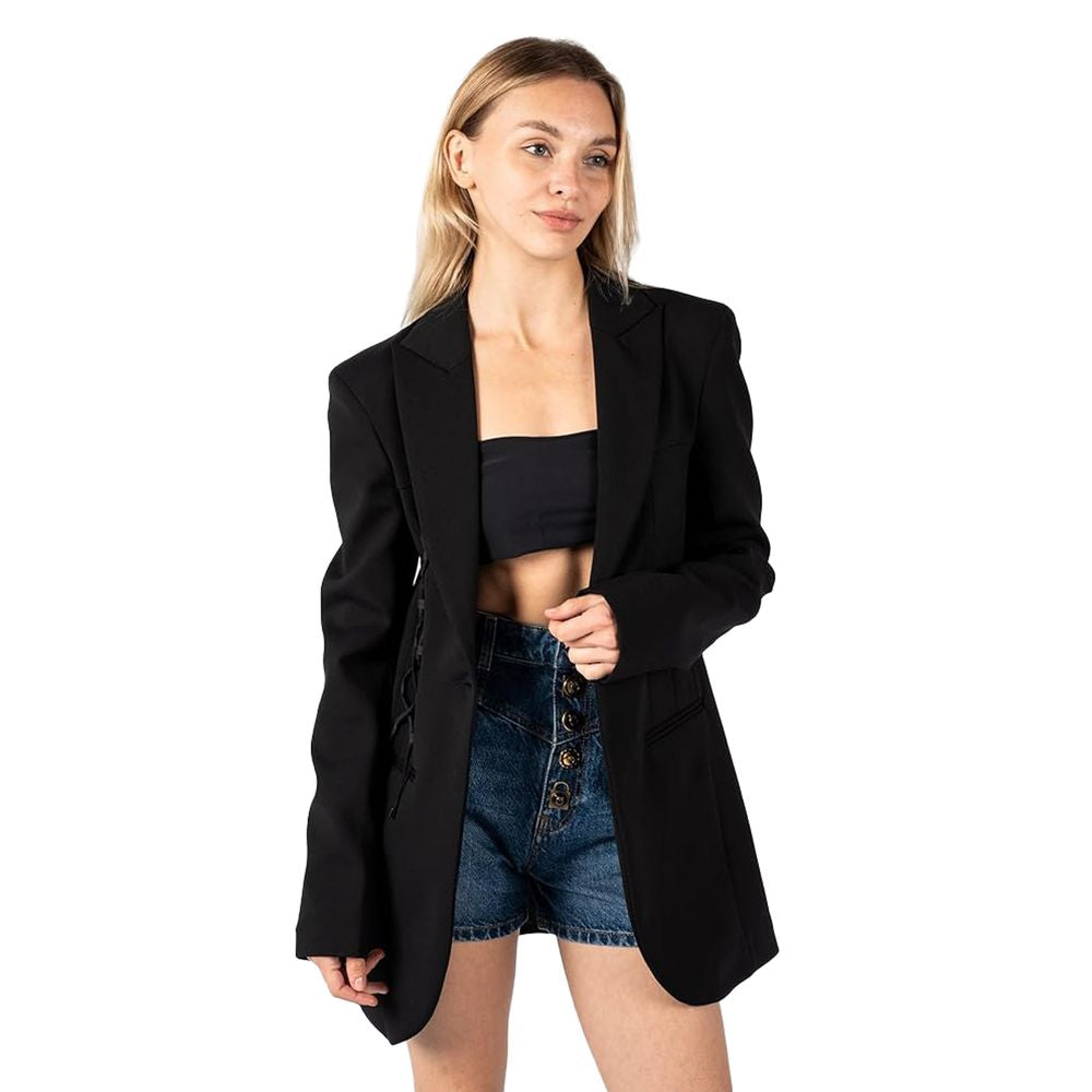 PINKO Black Viscose Suits &amp; Blazer