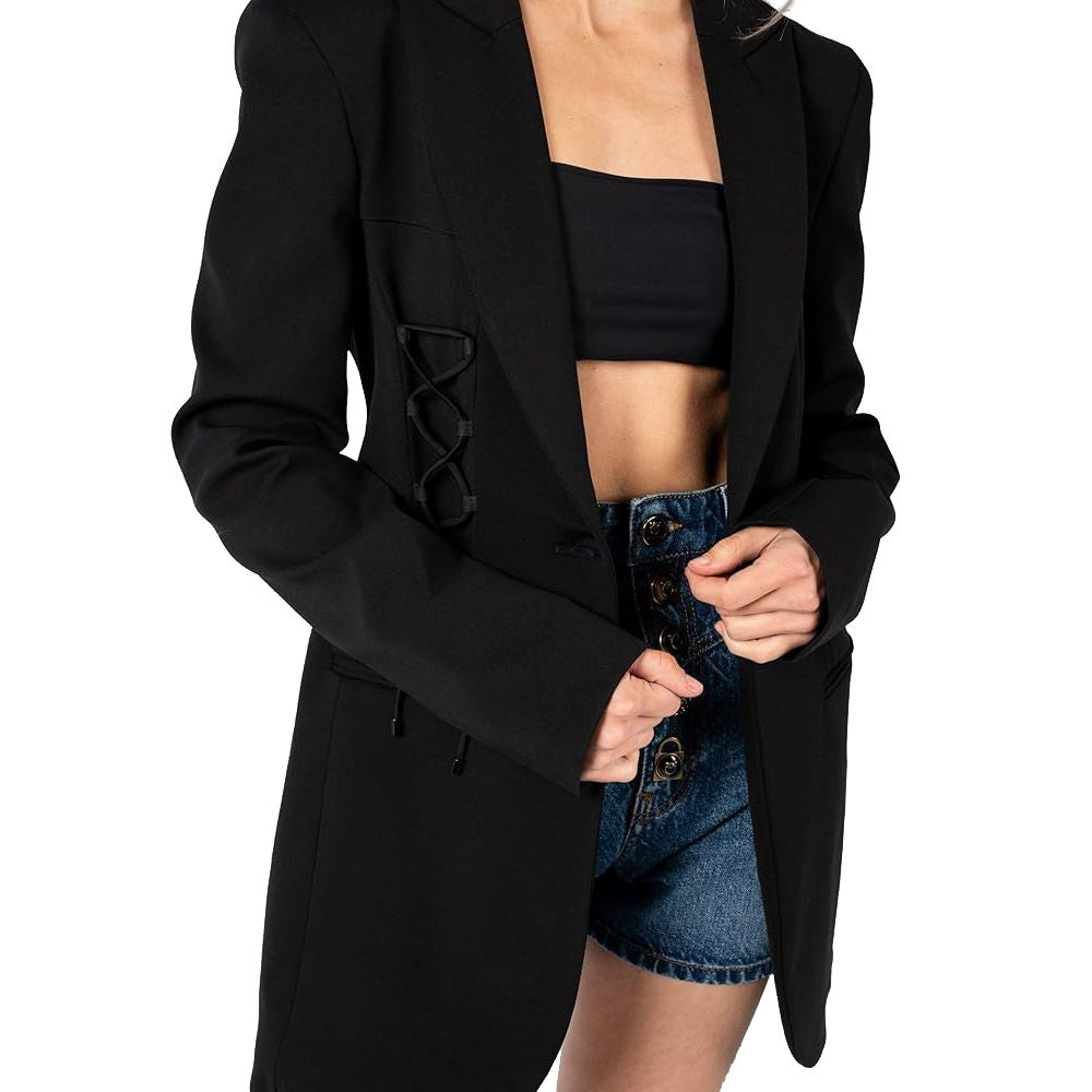 PINKO Black Viscose Suits &amp; Blazer