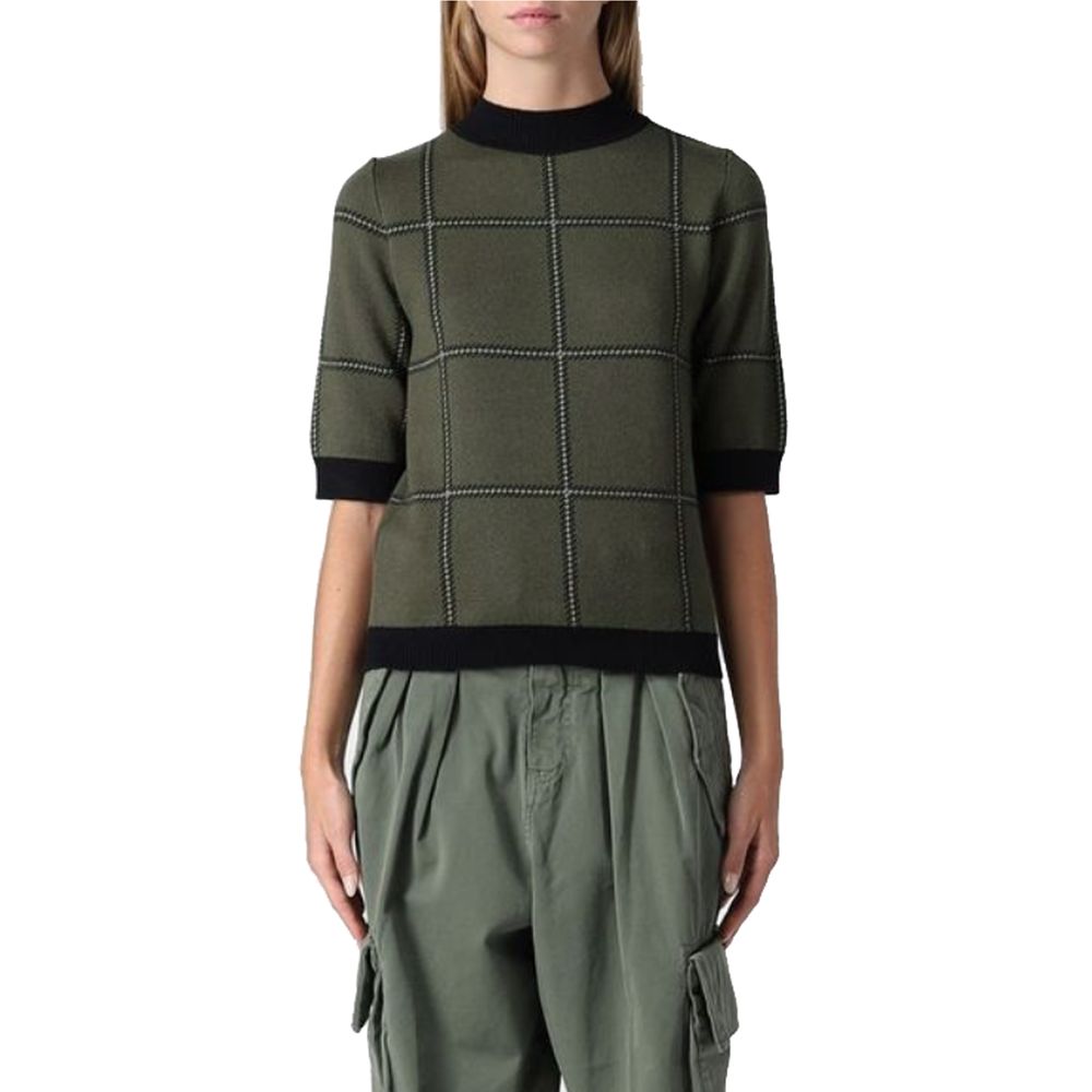 PINKO Green Viscose Sweater