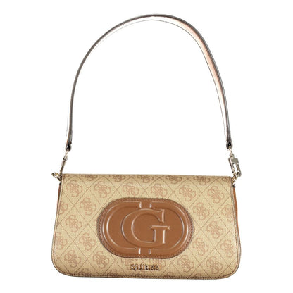 Guess Jeans Beige Polyethylene Handbag