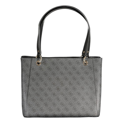 Guess Jeans Gray Polyethylene Handbag